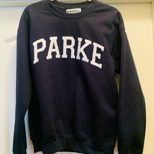 PARKE Women's Navy Sweatshirt